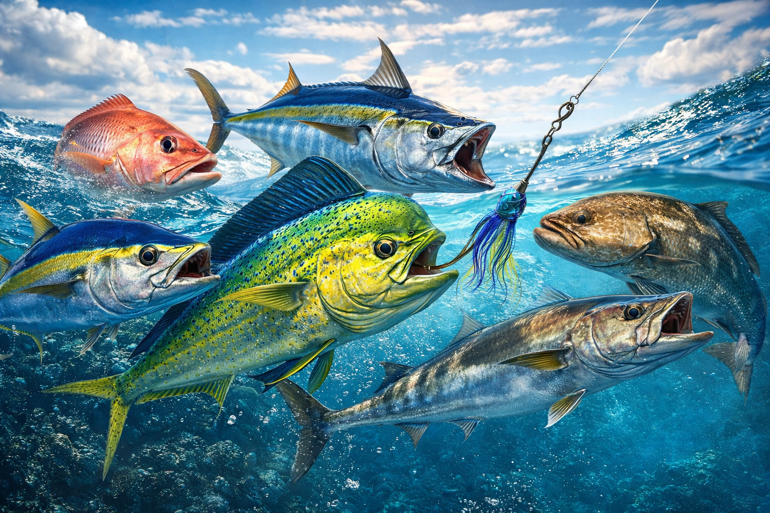 Deep Sea Fishing trip in capverde Tour